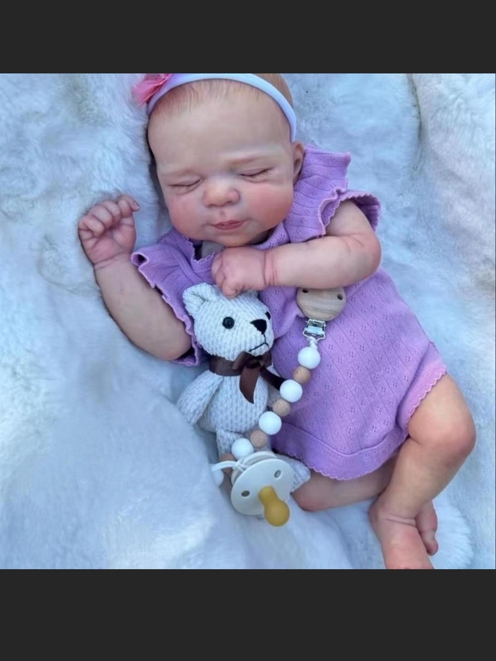 Real Looking Baby Reborn Dolls 18in Realistic Newborn Baby Doll Soft Cloth Body